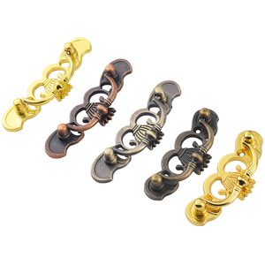 European Style Zinc Alloy <b>Cabinet</b> Handle Bar Drawer Pulls Antique Bronze Reddish Brown Durable Furniture Hardware - Product Image 5