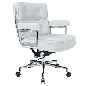 Sillas de Oficina Ergonómicas de Piel Sintética PU de Respaldo Bajo para Uso Comercial, Colores OEM del Fabricante, Sillas Robin para el Hogar - Product Image 2