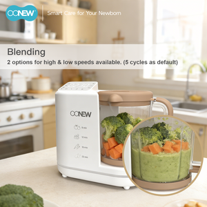 Procesador de Alimentos para Bebés Eléctrico Portátil <span class=keywords><strong>6</strong></span> en 1, Licuadora, Cortador de Vegetales, Cocción al Vapor, Función de Autolimpieza, Libre de BPA, 700W, 1 Año de Garantía - Product Image 4