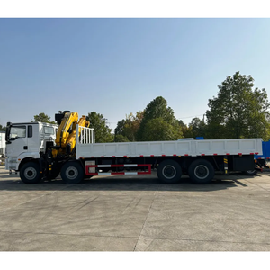 Shacman 4-Axle <strong>Knuckle</strong> <strong>Boom</strong> <strong>Crane</strong> Truck 25Ton CE Certified for Construction - Product Image 3