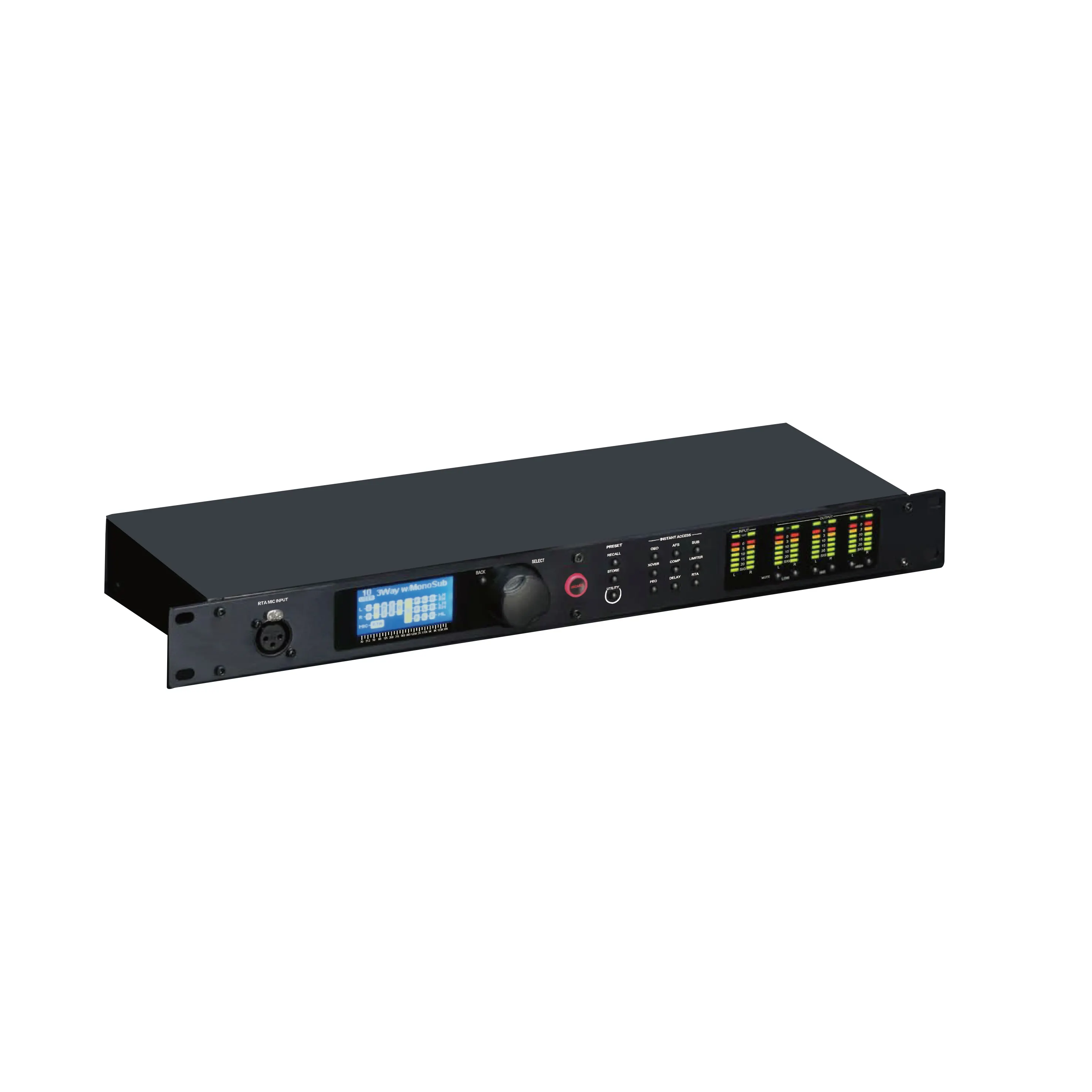 Профессиональный цифровой аудиосигнал DriveRack PA для управления динамиком