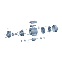 Jebao-pompe rehausseur électrique torsadée, traitement de petit tuyau, pompe à Vortex automatique domestique, OEM laili QB