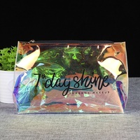 Trousse de Maquillage Tendance Personnalisée Iridescente – Petite Pochette de Voyage pour Cosmétiques et Soins de la Peau