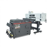 Imprimante DTF à 2 têtes I3200 24 pouces avec machine à secouer la poudre 60 cm pour transfert sur T-shirt