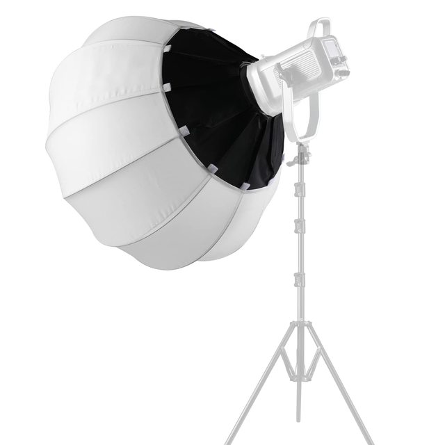 65cm Easy Setup Foldable Lantern Softbox SpeedLite Flash Continuous Light Soft Box for Portrait Photography Video Studio