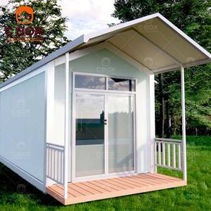 Cbox Bâtiment de bureau mobile préfabriqué moderne Hôtel Resort modulaire Maisons minuscules Toit en pente Maison conteneur détachable - Product Image 2