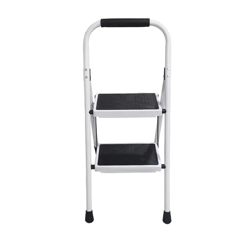 Nieuwe Stijl 2 Stappen Opvouwbare Baby Ladder Stalen Opvouwbare Ladder Kleine Opstap Opstap Kruk