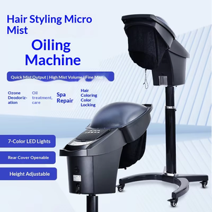 Vaporizador de Ozono Profesional O3 para el Cabello con Luces LED Rojas/Azules de Salón, Función de Vapor para Tratamiento Capilar con 7 Luces - Product Image 6