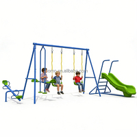 Zoshine Ensemble de balançoires portables pour tout-petits, en alliage, pour parc de trampolines extérieur, crèches et maisons de jeu pour enfants
