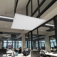 Panneau lumineux rétroéclairé LED SMD2835 2x2 40W 603x603mm 3CCT Dimmable Haute Luminosité Écologique Maison Bureau Industriel Aluminium