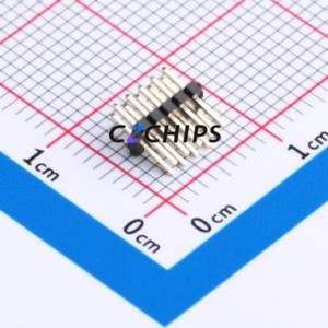 MTP310-1205S1 Pin Header Through hole Component (THT),P=1.27mm Connector 2x5P 1.27mm Double Row 10P - Product Image 2