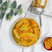 Prix de gros Saveur pure naturelle Cantaloup séché doux Produit de fruits séchés Collations de fruits en conserve