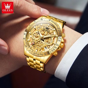 9809 Men's Watch Luxury Fashion Date Quartz Watch For Men Stainless Steel Original Waterproof Business Male <b>Hand</b> <b>Clock</b> - Product Image 3