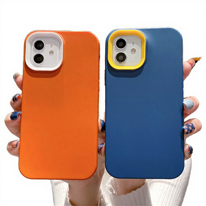 Coque de téléphone antichoc en silicone + PC pour iPhone 16 |   Housse de protection Street Fashion avec protection contre les chutes - Product Image 4