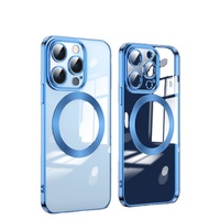 Pour iPhone 15 coloré galvanoplastie nouveau arrivé magnétique coloré étui de téléphone pour iPhone15 couverture