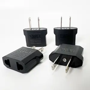 Adaptor Travel Universal Euro US AU EU Plug Adapter US ke EU Travel Plug Adapter steker Internasional