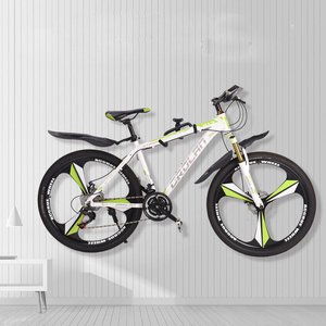 Support <span class=keywords><strong>mural</strong></span> rotatif pour <span class=keywords><strong>vélo</strong></span>, crochet de rangement <span class=keywords><strong>horizontal</strong></span> pour <span class=keywords><strong>vélo</strong></span>, pour garage, abri intérieur, en acier au carbone, vis incluses - Product Image 5