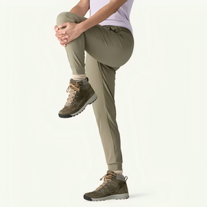 Pantalon Harem <span class=keywords><strong>Chino</strong></span> <span class=keywords><strong>Femme</strong></span> de Qualité Supérieure en Spandex/Polyester avec Cordon de Serrage, Respirant, Coupe Décontractée Mi-Haute pour l'Extérieur, Automne, Vente en Gros - Product Image 6