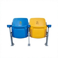 Siège de stade de qualité commerciale avec porte-gobelet pour événements extérieurs