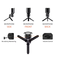 Youtube Premium Pro professionale Studio Audio condensatore microfono Desktop di registrazione PC e suono