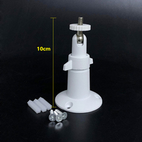 KOPDA KD-003D-W Dudukan Kamera CCTV Universal dari Aluminium Alloy Putih 10cm untuk Arlo