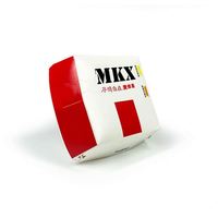 Boîtes à hamburger rectangulaires en carton kraft pour le déjeuner, couleur poulet, emballage de luxe, boîtes en carton kraft, boîte à hamburger avec logo