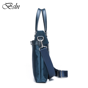 Biểu Tượng Tùy Chỉnh Thời Trang Nylon Unisex Cặp Mềm Không Thấm Nước Làm Việc Vai Túi Máy Tính Dây Đeo Tay Du Lịch Kinh Doanh Máy Tính Xách Tay - Product Image 2