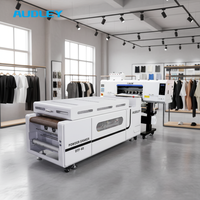 Imprimante DTF AUDLEY 60 cm avec 4 têtes I3200 et secoueur de poudre automatique pour l'impression textile