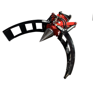 Máquina para partir leña RIMA, divisor de troncos cónicos, cortador de leña hidráulico, accesorio para miniexcavadora de 3-8 toneladas, para agricultura - Product Image 1