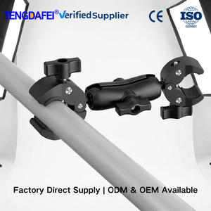 Morsetto a U a Doppia Testa Super Resistente, Supporto per Manubrio Moto per Action Camera e Telefono, Vendita Diretta dalla Fabbrica - Product Image 1