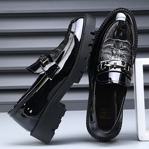 Zapatos de Vestir Formales para Hombre, Lujosos y Casuales, Hechos de Cuero de Alta Calidad, con un Estilo Exquisito y un Alto Estándar. - Product Image 3