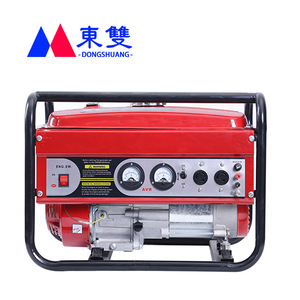 Generador de Gasolina Dongshuang 220V 380V Monofásico para Uso en Construcción al Aire Libre - Product Image 3
