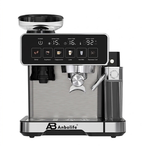 <span class=keywords><strong>Machine</strong></span> <span class=keywords><strong>à</strong></span> <span class=keywords><strong>café</strong></span> <span class=keywords><strong>expresso</strong></span> automatique Anbolife Porta Filter 20 bars <span class=keywords><strong>avec</strong></span> mousseur <span class=keywords><strong>à</strong></span> lait intégré, fonction tactile IMD <span class=keywords><strong>et</strong></span> moulin <span class=keywords><strong>à</strong></span> <span class=keywords><strong>café</strong></span> - Product Image 4