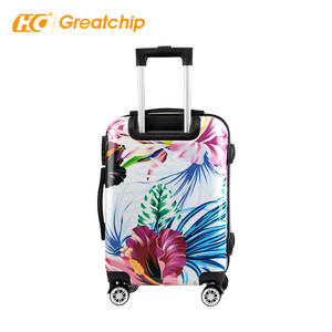 Carry-On Đi Du Lịch Hộp Hành Lý Không Thấm Nước ABS + PC Tùy Chỉnh In Xe Đẩy Trường Hợp Cứng Shell Hành Lý Đặt Vali - Product Image 4
