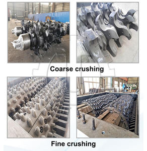 Concasseur à double rouleau à haute productivité, capacité de 450 à 550 t/h, double rouleau denté avec roulement et engrenage pour le concassage du charbon et du calcaire - Product Image 6