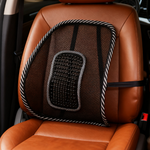Bantalan penopang <span class=keywords><strong>Lumbar</strong></span> mewah, bantalan penyangga punggung jala bernapas untuk kursi kantor dan kursi mobil - Product Image 3