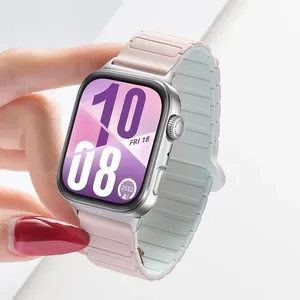 Cinturino magnetico forte in Silicone per Huawei Watch Fit4 Fit 4 Pro Sports cinturino ad anello magnetico per Huawei Watch Fit <span class=keywords><strong>3</strong></span> bracciale - Product Image 3