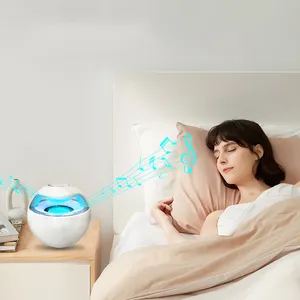 便携式10个舒缓声音婴儿睡眠治疗机带定时功能的夜灯白噪声机