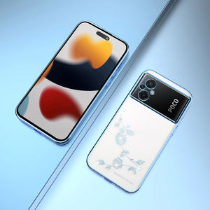 Funda móvil de diseño de moda para mujer para Vivo IQOO 15/Z10 Turbo/Neo 10Pro/13/12/11/10 Pro Clear <span class=keywords><strong>Chrome</strong></span> protección de lente de lujo - Product Image 1