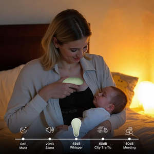 2-in-1-Stillmassagegerät mit Wärme und Vibration Mehrere Modi Still unterstützung gerät Steigert den Milch fluss für stillende Mütter - Product Image 6