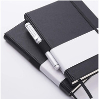 PU planificateur entreprise Manifestation Journal de prière en gros budget planificateur carnet de notes Journal classeur cahier noir 2024