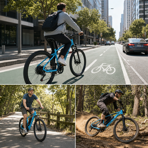 Vélo électrique tout-terrain pleine grandeur <span class=keywords><strong>5000</strong></span> W, VTT électrique 48 V 26/27,5 pouces pour descente - Grande Vente - Product Image 3