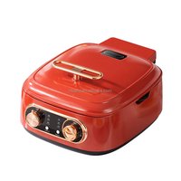 Grill électrique Aifa pour la cuisson, poêle électrique antiadhésive multifonctionnelle, hot pot, barbecue d'intérieur sans fumée