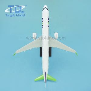 A321NEO Sky Express ขนาด1/100 44.5ซม. เครื่องบินเรซินของขวัญส่งเสริมการขาย - Product Image 6