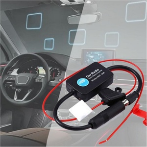 SUGNALWELL SW-26040701 Amplificateur de signal d'antenne radio FM universel pour voiture DC12-24V avec gain de 25DBI pour <span class=keywords><strong>DAB</strong></span>/AM/FM - Product Image 4