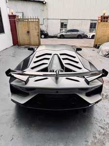 ชุดแต่งตัวถังรถยนต์คาร์บอนไฟเบอร์แบบแห้ง สำหรับ <span class=keywords><strong>Lamborghini</strong></span> Aventador LP700 LP720 <span class=keywords><strong>Roadster</strong></span> สไตล์ <span class=keywords><strong>SVJ</strong></span> พร้อมกันชนหน้า-หลังและฝากระโปรง - Product Image 3