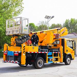 Vehículo Aéreo de Trabajo Dongfeng con Plataforma de 8 Secciones y 36 m, Especial para Mantenimiento de Energía Eléctrica, Alumbrado Público y Paredes Exteriores - Product Image 2