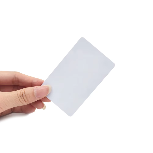 RZX in Stock PVC Blank Card with MIFARE Classic 1K Chip and 13.56MHz for Transportation Card Payment