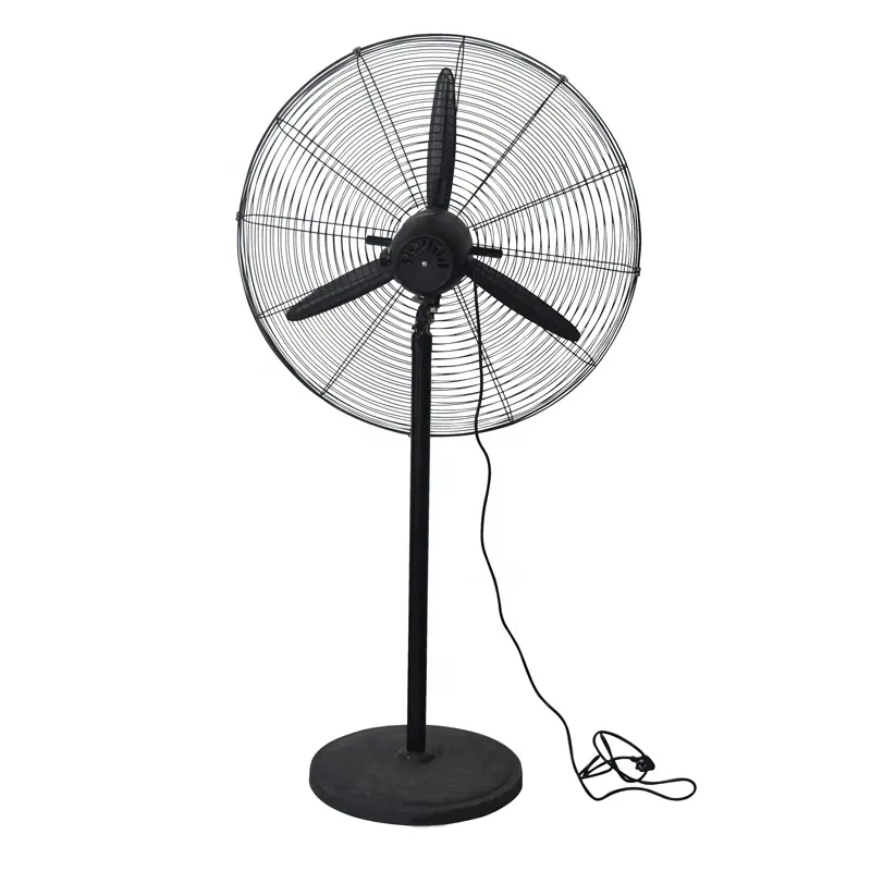 Güçlü güç yüksek hız kaide standı Fan 220V hava soğutma fanı elektrikli endüstriyel fanlar Metal atölye için sıcak satış 20 inç