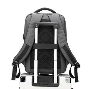 High Quality Custom 15.6 Inch Nylon Men's Laptop <b>Backpack</b> USB Charging Port Multi-Function Business Design Waterproof Feature - Product Image 4